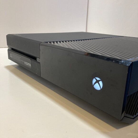 Microsoft Xbox One 1540 Black Console Bundle Tested Working W/ Controller - Picture 2 of 16